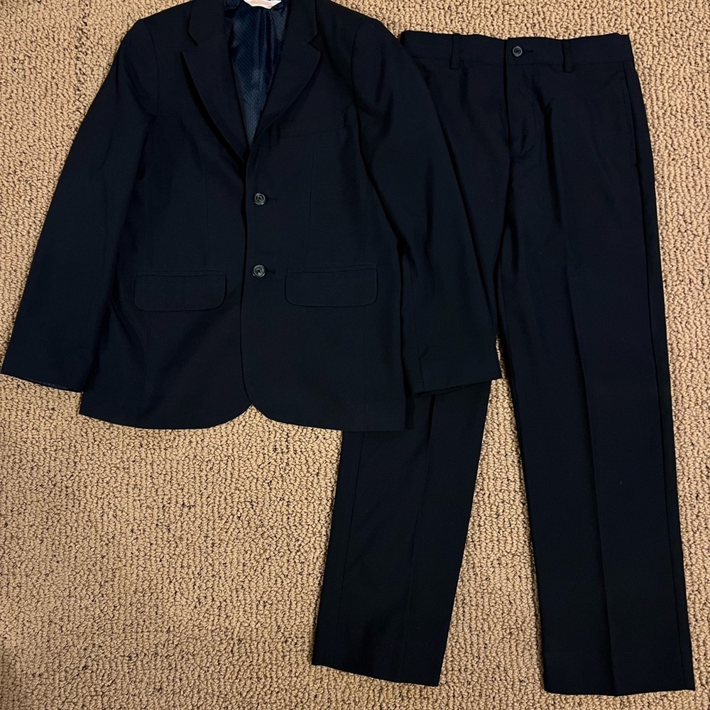 Cat & Jack Pants Suit Coat Navy Blue Size 10